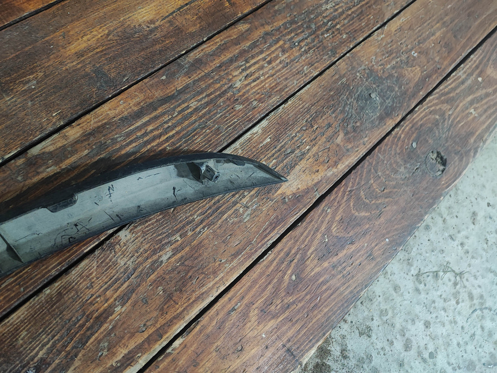 Накладка Спойлер переднего бампера Kia Optima 4 (JF) 16-18 Б/У Оригинал 86591D4000