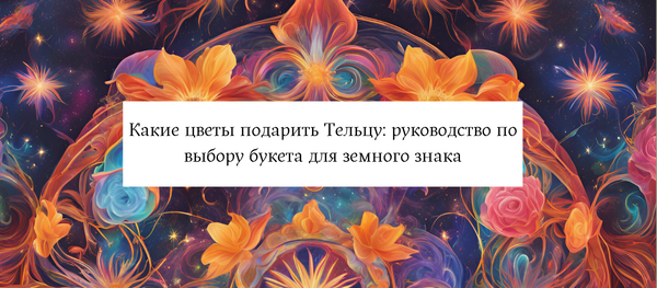 Какие цветы подарить Тельцу: руководство по выбору букета для земного знака