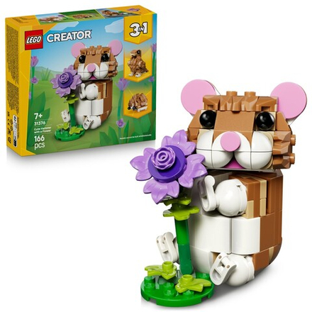 LEGO Creator - Милый хомяк с цветком 3в1 31376
