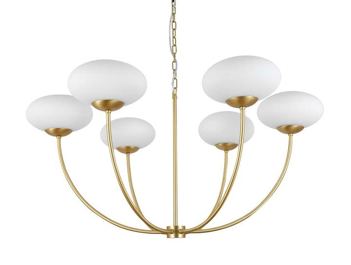 Люстра NEWPORT 3916/С brass