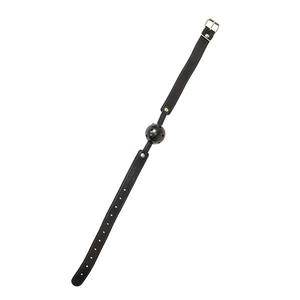 Черный кляп-шарик 4см Lola Games Party Hard Joyride 1165-01lola