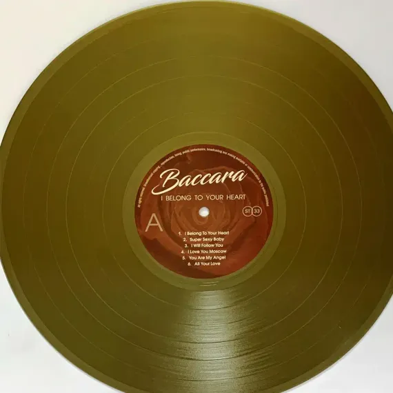 BACCARA - I Belong To Your Heart (Gold Vinyl) LP
