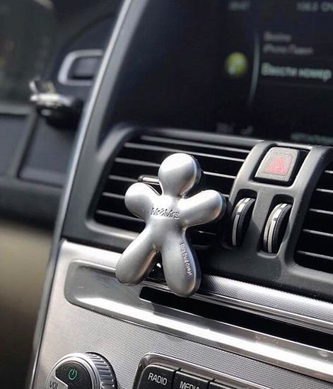 Ароматизатор для автомобиля NIKI Свежий воздух (серебристый металлик), Mr&Mrs Fragrance