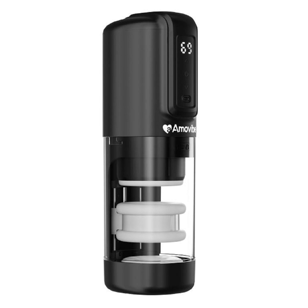 Мастурбатор Vortex со стимуляцией ствола и головки члена 27 см