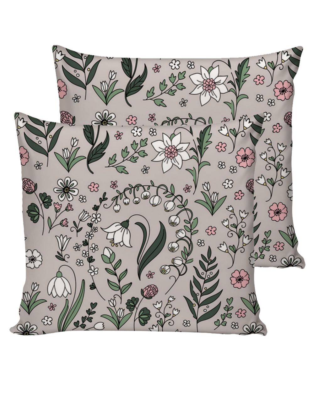 Наволочка комплект 2шт бязь Сказка "Грета" 70x70 см