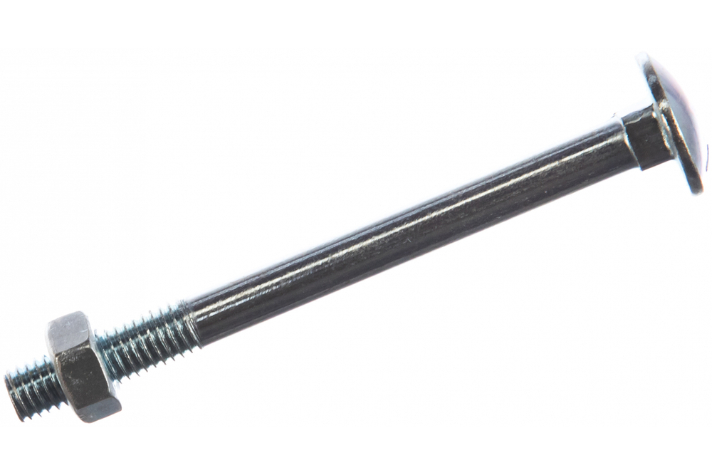 БОЛТ МЕБЕЛЬНЫЙ ELEMENT DIN603 С ГАЙКОЙ ОЦИНК 8Х90 2ШТ 021340