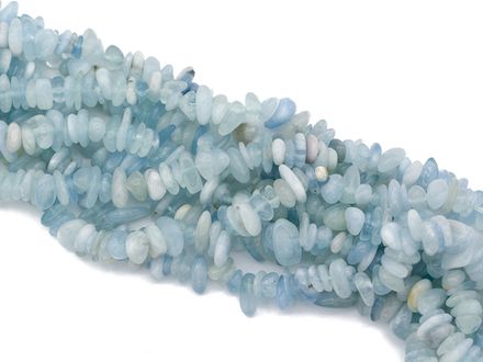 Аквамарин галька 6-8мм