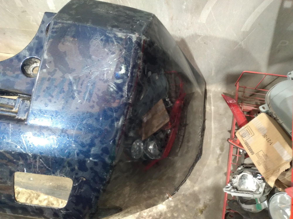 Бампер задний Chevrolet Tahoe 4 14-21 Б/У Оригинал 23258979 ANH05016