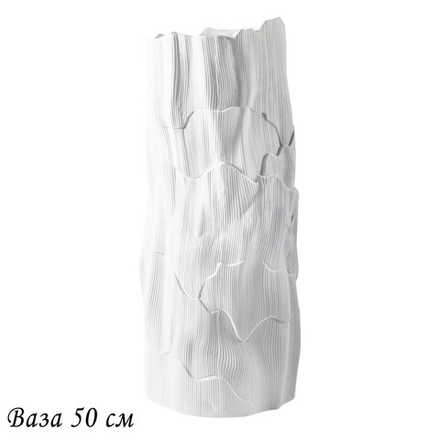 Lenardi 135-046 Ваза 50см ЭФИОПИЯ в под.уп.(х4)Фарфор