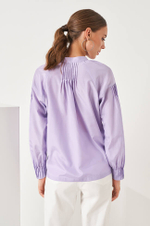 22864 Блузка женская (лавандовый)