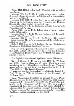 Apollonius Rhodius, the Argonautica | Rhodius Apollonius