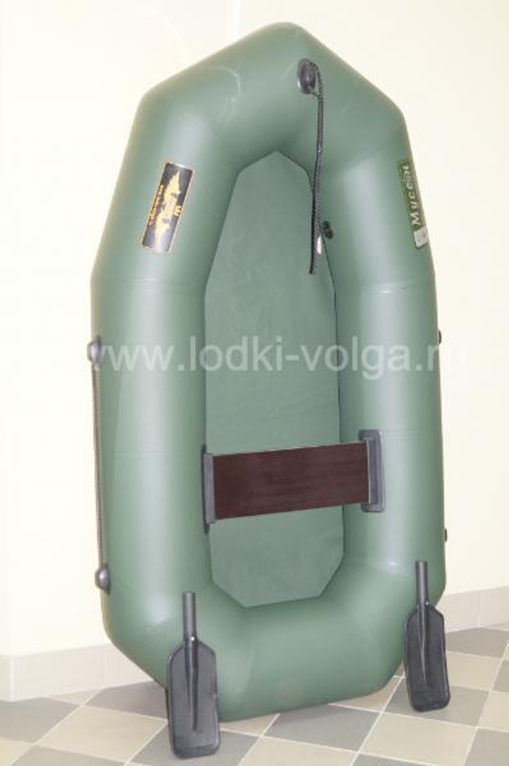 Лодка пвх муссон r-220 гр (цвет: зелёный)