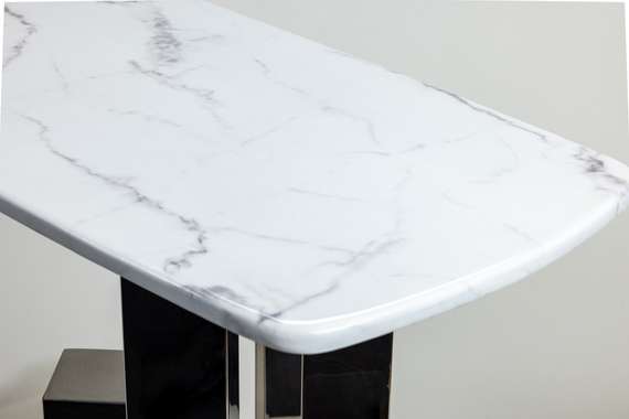 Консоль Round Silver, 150х79 см