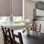 Рулонная штора Венеция, 170х81 см, шир.крепл. 85 см, тауп, блэкаут, СРШ-01МП-79518