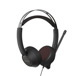 Nuroum HP11DU (черный) гарнитура, поворотные динамики на 270°