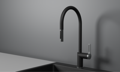 Granula GR-8172, ШВАРЦ, СМЕСИТЕЛЬ КУХОННЫЙ С ВЫДВИЖНЫМ ИЗЛИВОМ