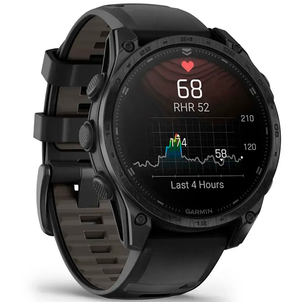 Часы -навигато Garmin Tactix 8 Standard, AMOLED 47mm Ballistics, Solar, черный, 010-03405-01