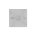 53770 коробка ответвительная с 8+2 кабельными вводами 70х70х40 DKC