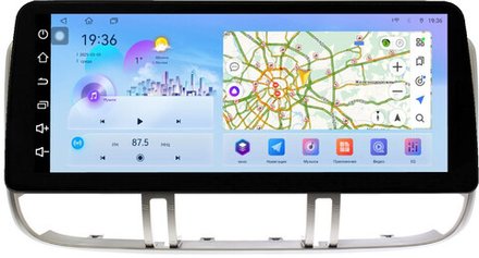 Магнитола для Nissan X-Trail T30 2000-2003 - FarCar монитор 12.3" 2K QLED на Android 14, TS10, CarPlay, 4G SIM-слот