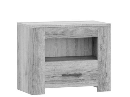 МС Квадро-37 Тумба прикроватная ЦРК.КВД.37 Дуб делано темный