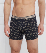 Трусики-боксеры 3шт. Emporio Armani - темно-синий(111473 3F717)