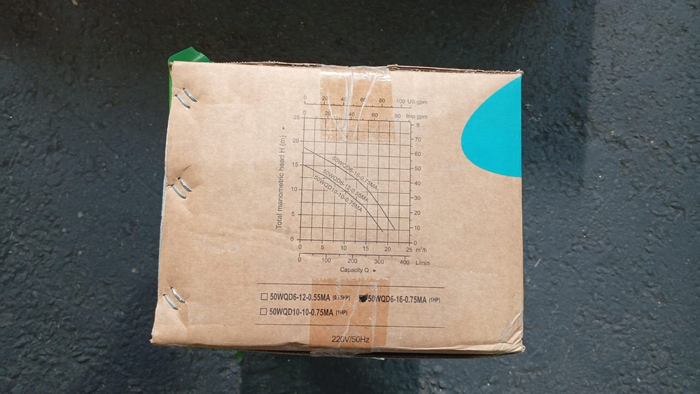 Насос дренажный LEO 50WQD6-16-0.75MA