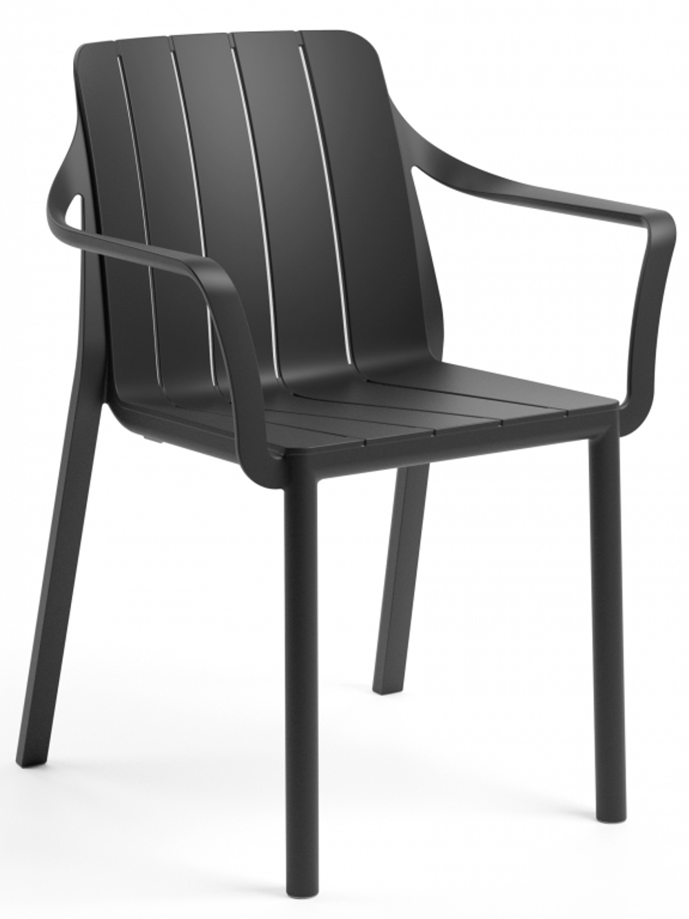 Кресло пластиковое Nardi Tiberina, антрацит