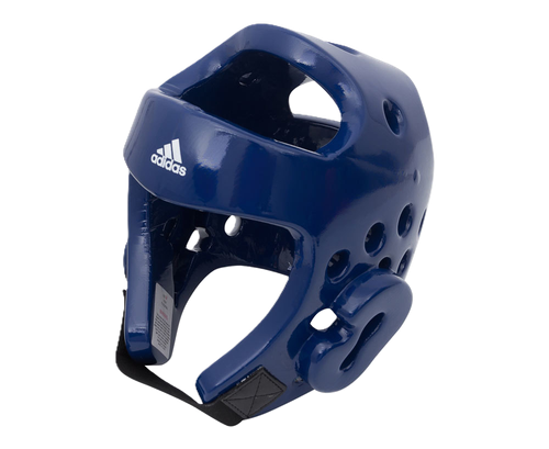 Шлем для тхэквондо Adidas Head Guard Dip Foam WT синий