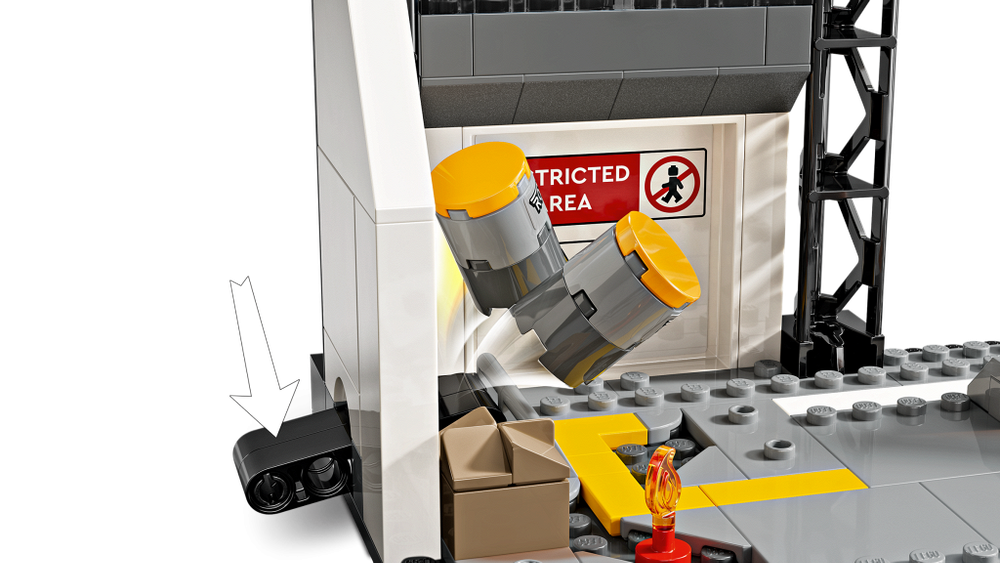 Конструктор Лего Marvel Super Heroes 76314 "Капитан Америка: Гражданская война"