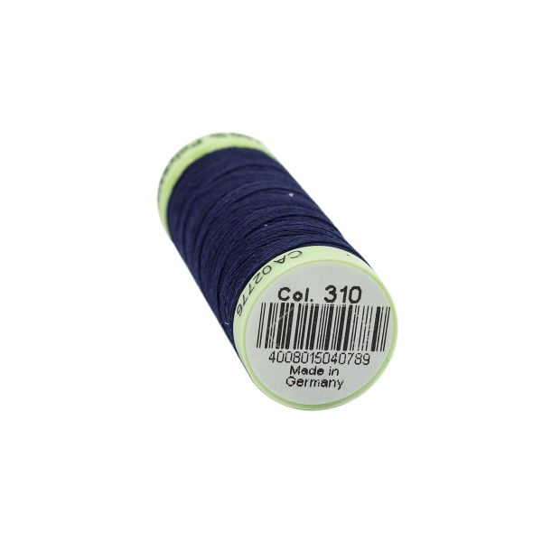Нитки отделочные Gutermann Top Stitch 30 (30 метров), 5 кат. | 310 т.чернильный