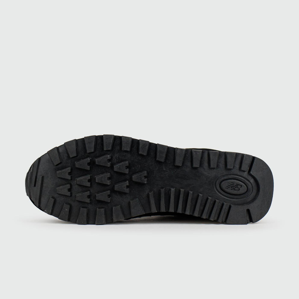 Кроссовки New Balance 574 Mid Black / White with Fur