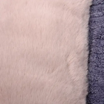 Чехол для декоративной подушки «SOFI», 43*43 см, иск. мех, цвет бежевый