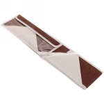 Кофр - органайзер для хранения вещей с прозрачной крышкой «УЮТДОМА», цвет махагон коричневый, 12 отделений, 32*23*12см