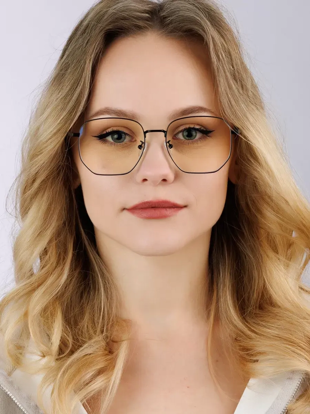 Очки для компьютера имиджевые защитные прозрачные нулевки