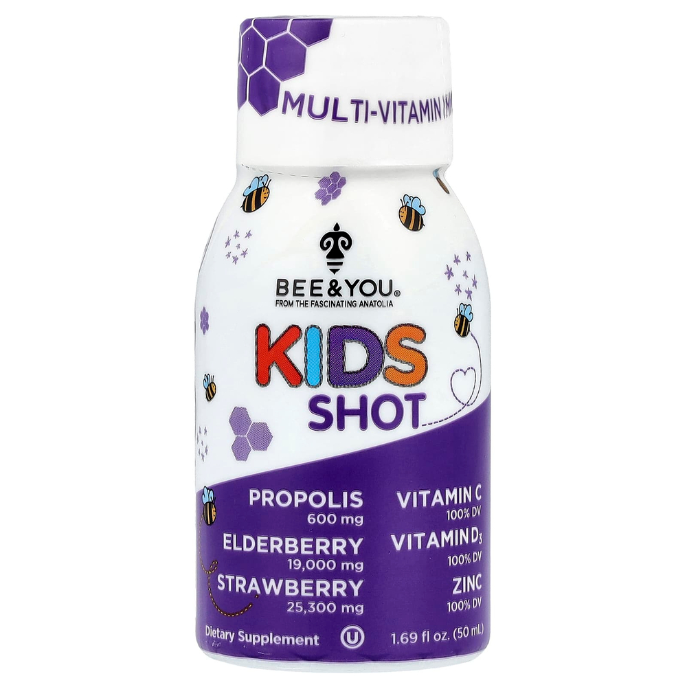 Bee & You, Kids Shot, 50 мл (1,69 жидк. Унции)