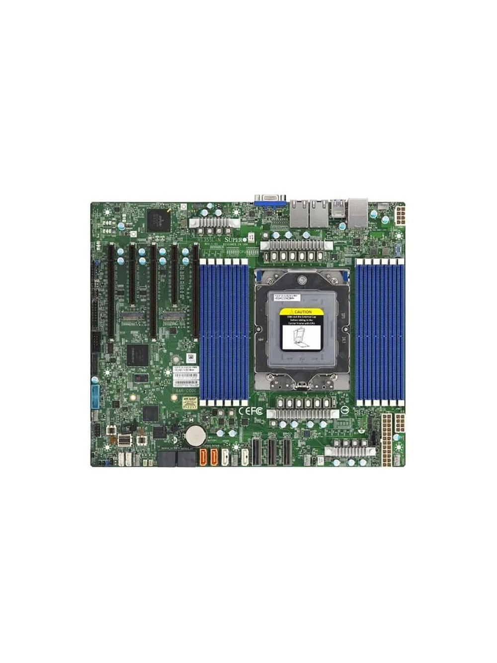 Supermicro MBD-H13SSL-N-B Материнская плата AMD EPYC UP platform with socket SP5 CPU, SoC, 12x Bulk