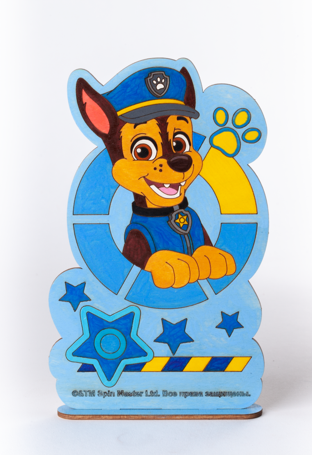 Роспись по дереву. Игрушка-сувенир "Щенячий патруль. Гончик" (Lori)