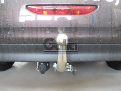 Фаркоп оцинкованный Galia P042A для Peugeot 208 хетчбек 2012-, Citroen C3 2016-(паспорт и сертификат в комплекте)(без электрики)