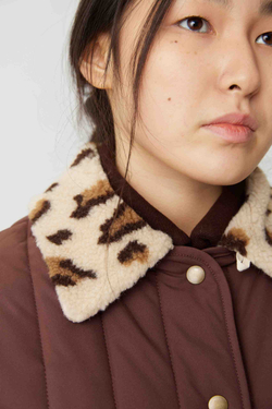 Леопардовый воротник