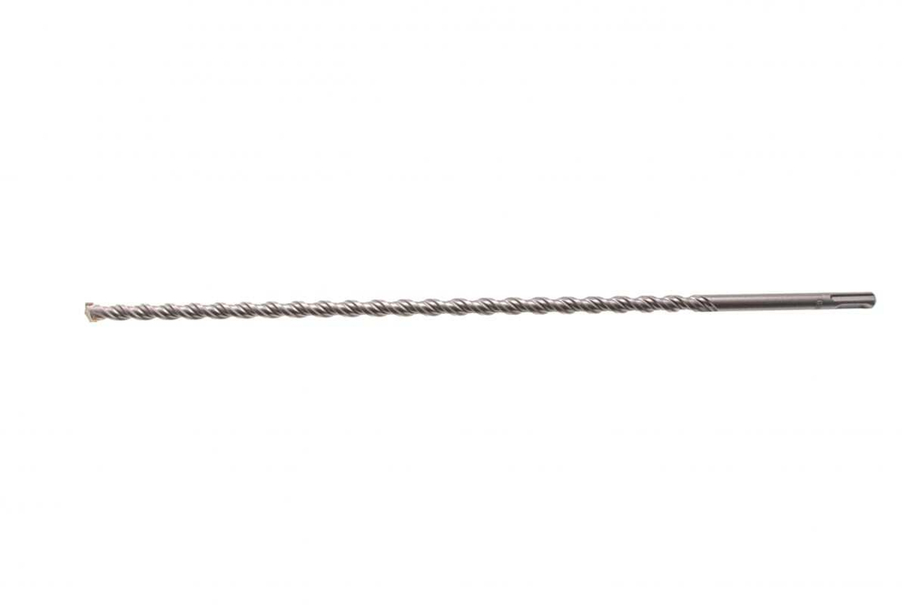 Бур по бетону, двойная спираль, Cobalt W-tip, 12x460 мм, SDS PLUS, бронзовый