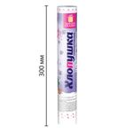 Хлопушка пневматическая 30 см "Снежинки", фольга, серебро, ЗОЛОТАЯ СКАЗКА, 592460