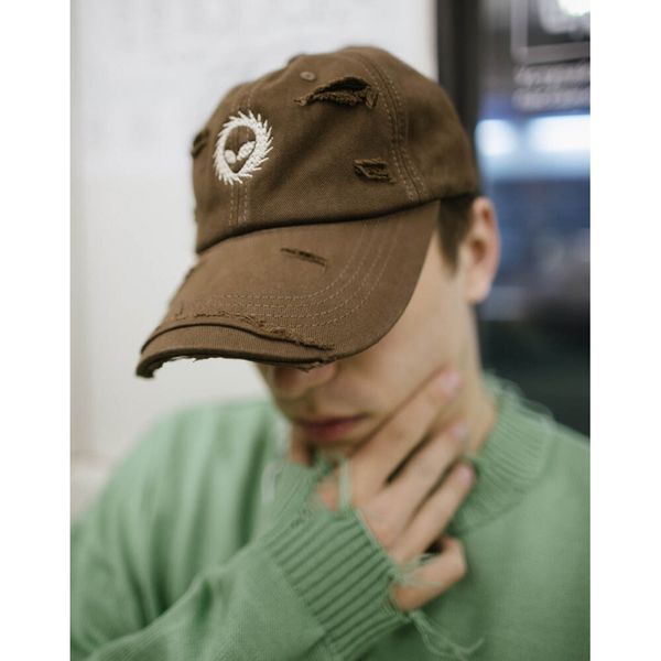 Кепка UFO коричневая - фото 2