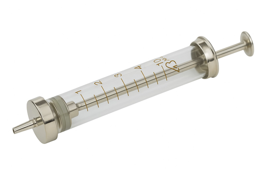 Шприц стеклянный многоразовый 10 мл (СССР)