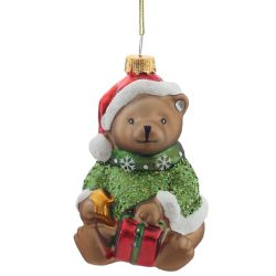 GAEM Украшение новогоднее "Медвежонок", L6,5 W7 H11 см, 2в.