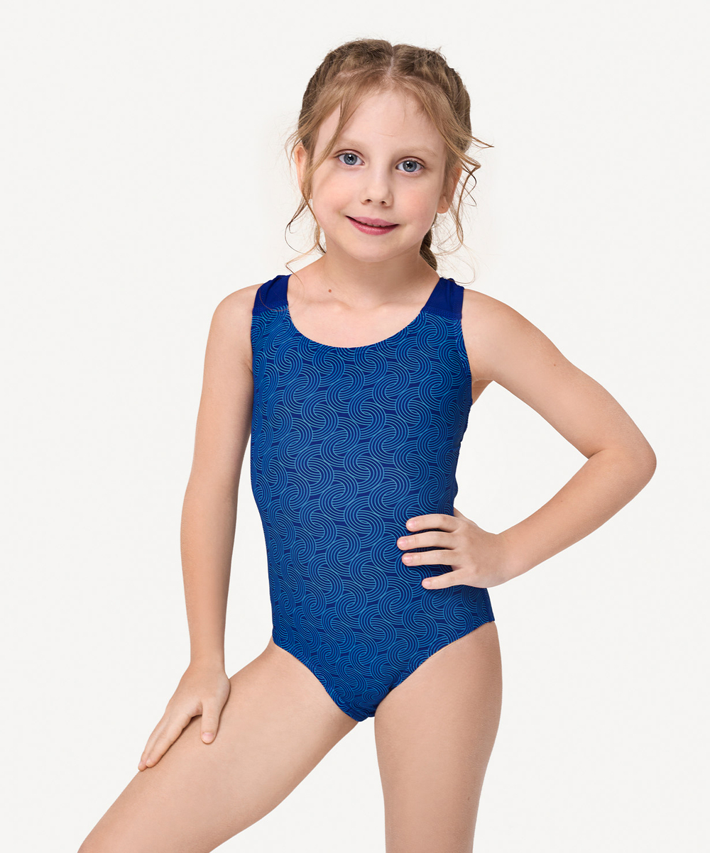 Купальник для плавания Twist Navy, полиамид, детский