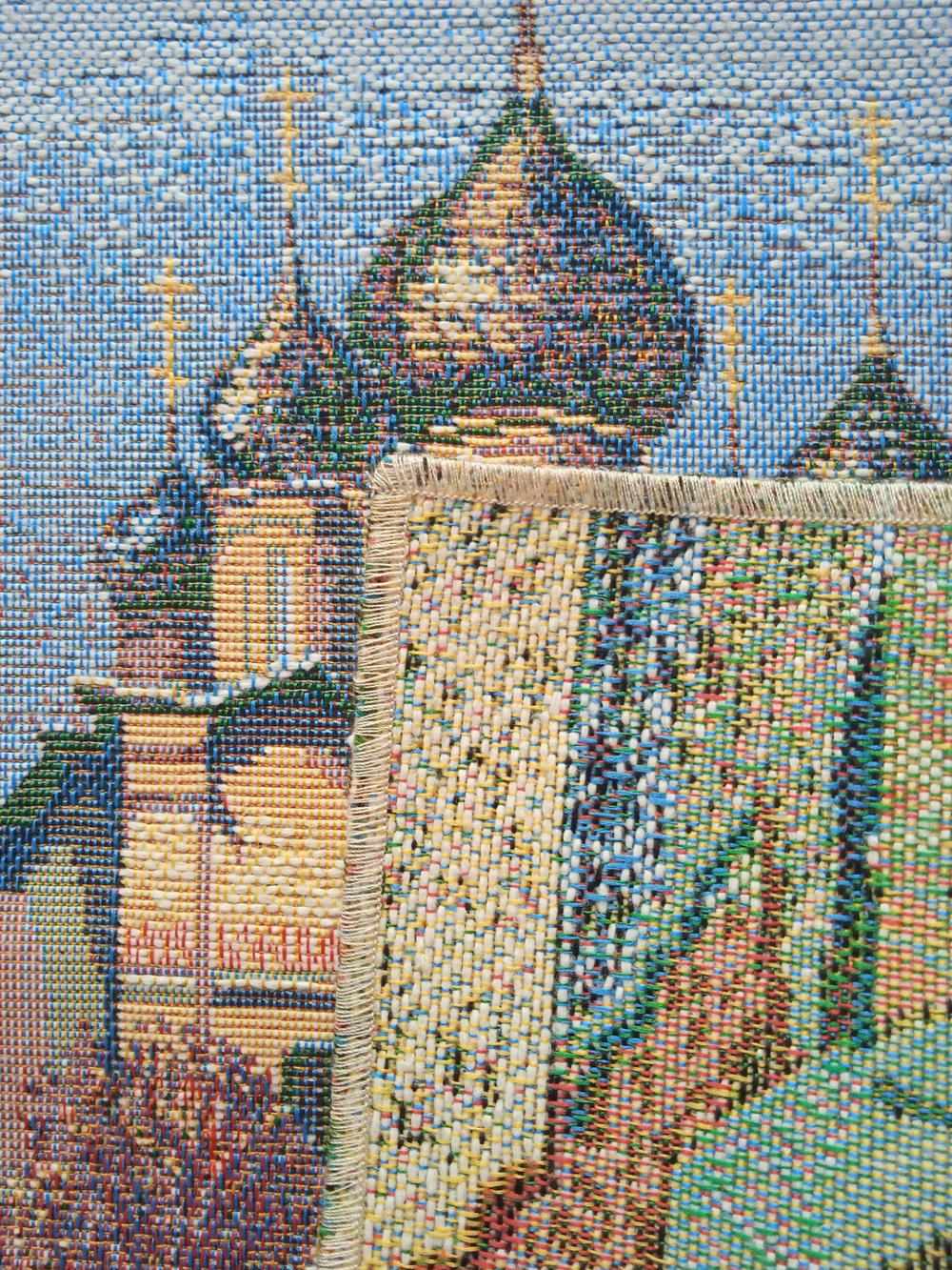 Декоративная гобеленовая салфетка 32*32 см. "Пасхальное торжество"