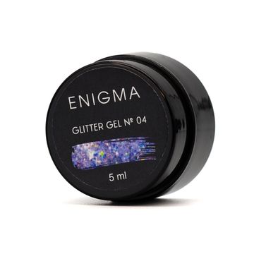 Глиттер гель Enigma №04