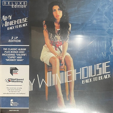 Виниловая пластинка Amy Winehouse ‎– Back To Black 2LP Deluxe LP