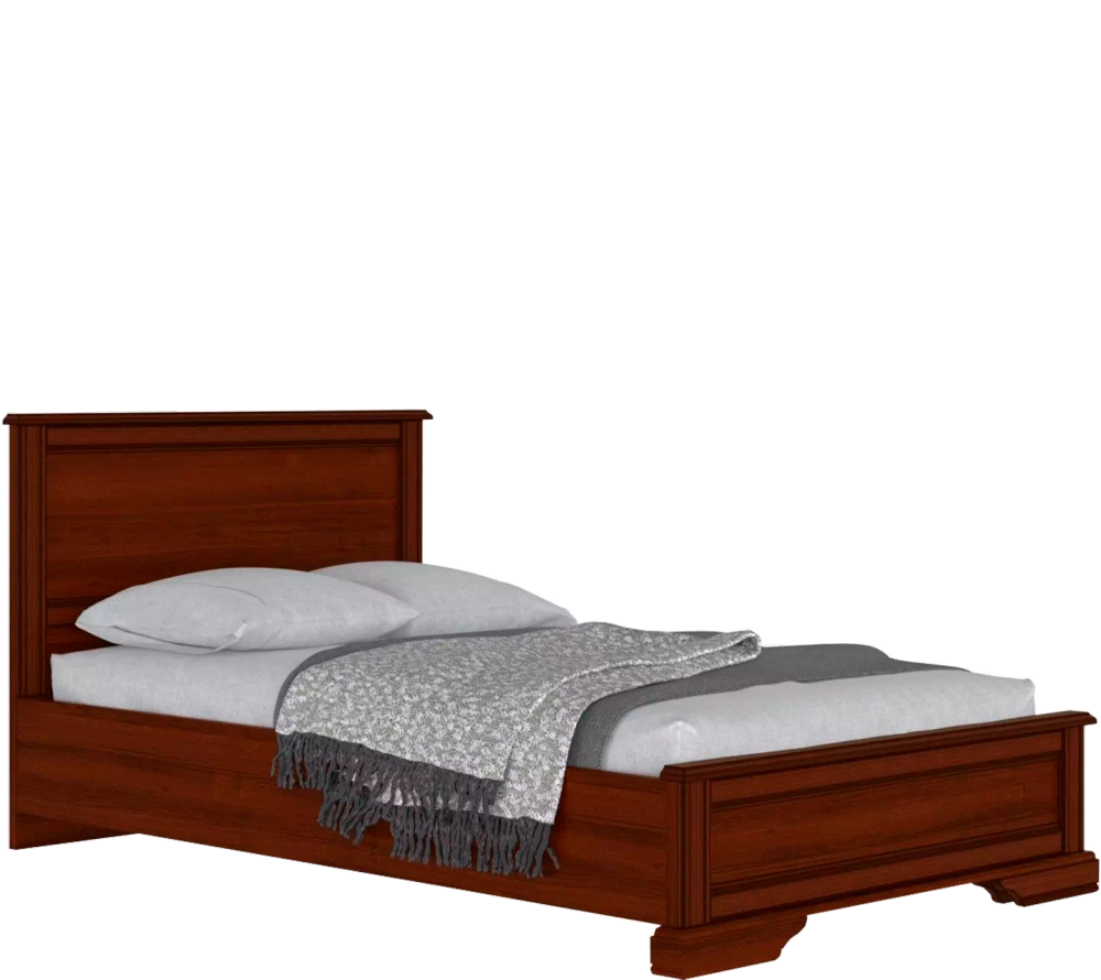 Двуспальная кровать коллекции Стилиус орех донской