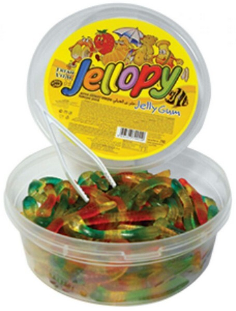 Марм. жев. "Jellopy" №57(змеи-10г) (600гр*1шт*12б)